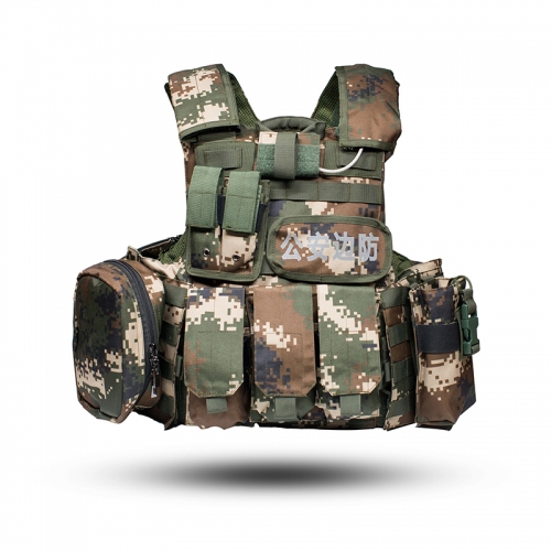 公安边防快拆款防弹衣